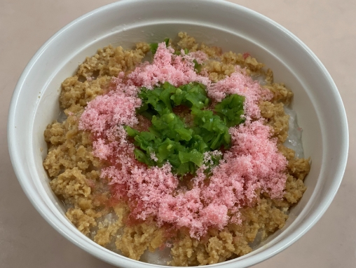 食事写真:そぼろ丼